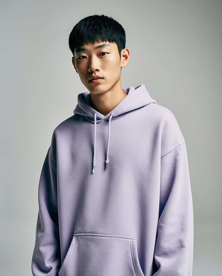 Vizaryx Lavender Oversized Hoodie – Premium Streetwear